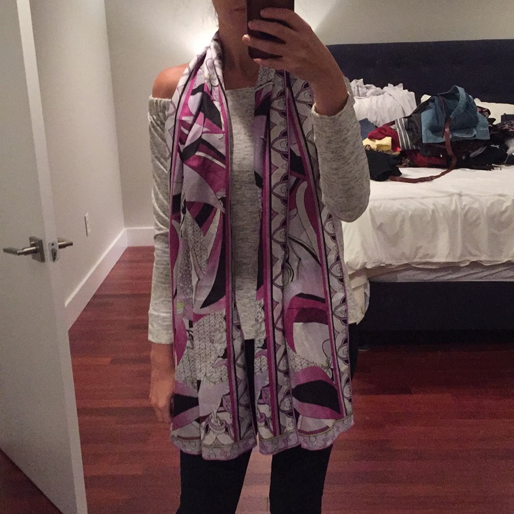 Michael kors silk scarf
